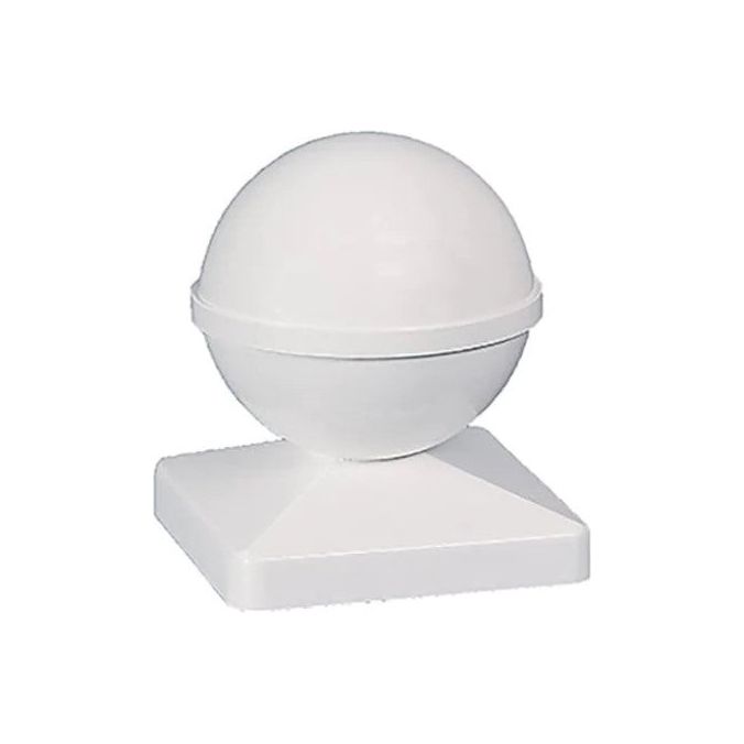 Classy Caps 4X4 Ball Pvc Post Cap BP944