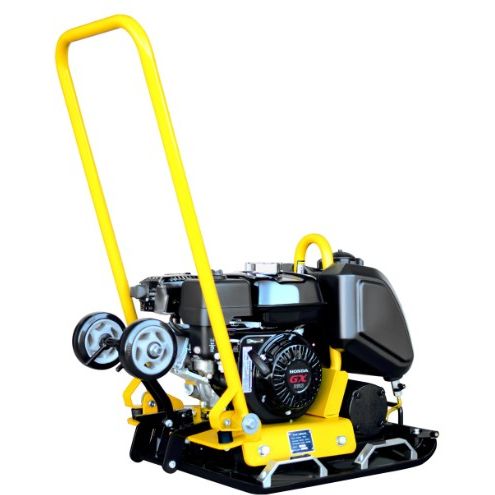 Tomahawk Power TPC85H Honda vibratory plate compactor with 23 by 17 inch plate