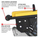 Tomahawk Power TR68H Honda rammer tamper equipment view with compacting shoe