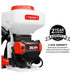 Tomahawk Power eTGS30 backpack spreader for granular fertilizer, seed, feed, and salt