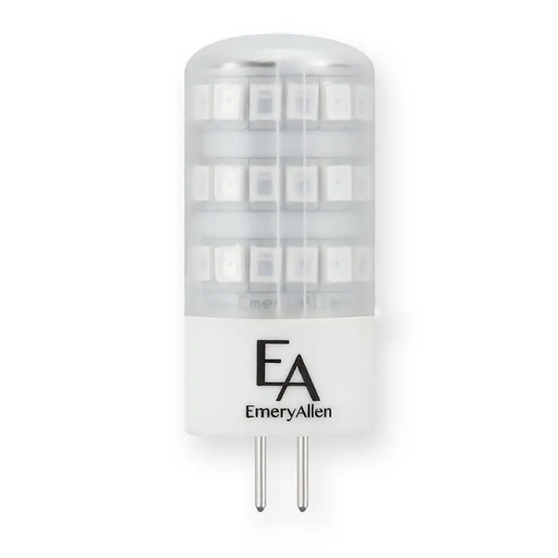EmeryAllen 2W G4 Bi-Pin Amber Turtle Bulb - 360 degree - EA-G4-2.0W-001-AMB — EA-G4-2.0W-001-AMB