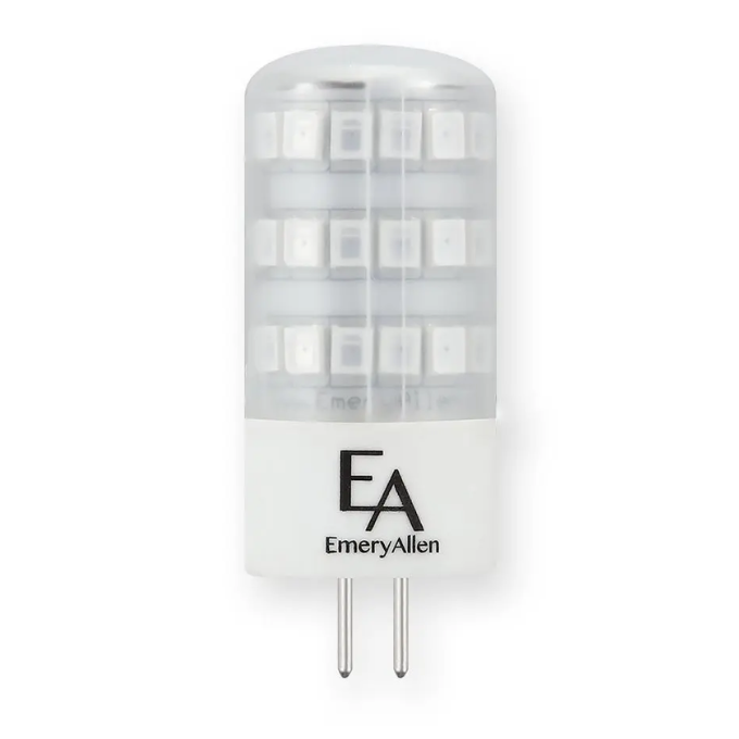 EmeryAllen 2W G4 Bi-Pin Amber Turtle Bulb - 360 degree - EA-G4-2.0W-001-AMB — EA-G4-2.0W-001-AMB