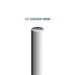 Cast Lighting 1/2" ID (.100" Recovered) CLEAR Heat / Shrink NEW - CAST Lighting CHS1250C