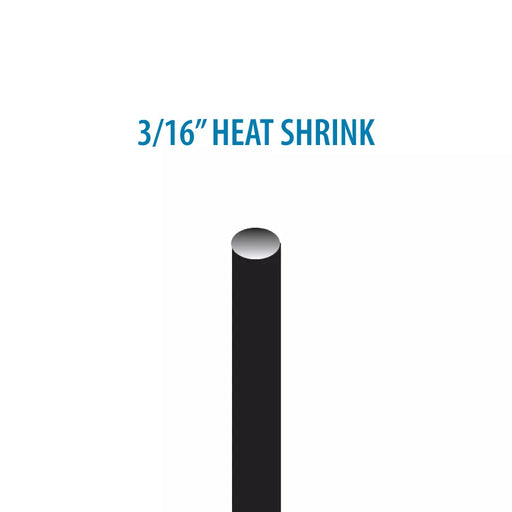 Cast Lighting 3/16" ID Supplied (3/64" Recovered) Heat/Shrink - CAST Lighting CHS316100