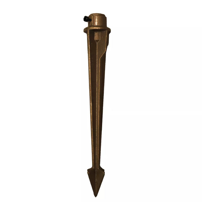 Cast Lighting Long Set-N-Stake Solid Bronze Ground Mounting Stake - CAST Lighting CLMS1CB