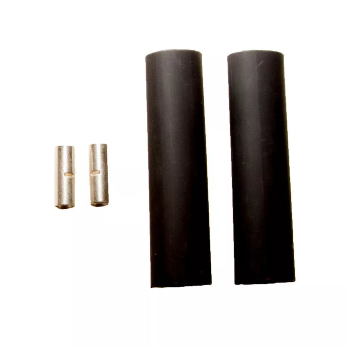 Cast Lighting #6 Butt Crimp  (Yellow) & Heat Shrink (one set of two each) - CAST Lighting CLWS6