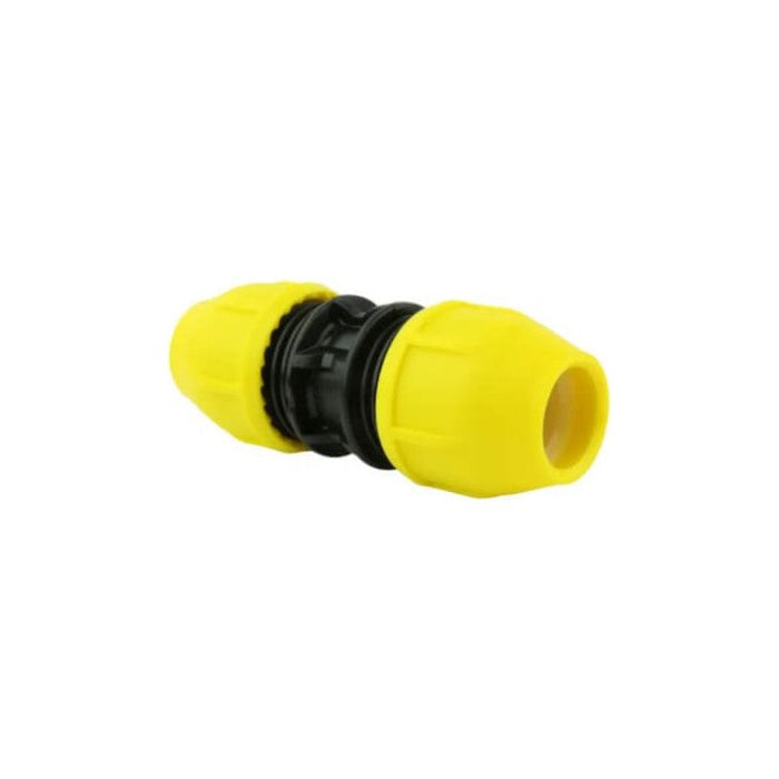 Home Flex - 18-429-005 - 1/2" IPS Underground Yellow Poly Gas Pipe Coupling