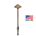 Cast Lighting Craftsman Integrated Bronze CABANA Path/Area Light (2 LED, 2800K) - CAST Lighting CCPLCAB