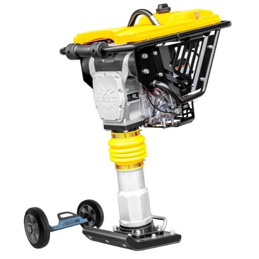 Tomahawk Power JX60H Honda vibratory rammer tamper with wheels and GX100 engine