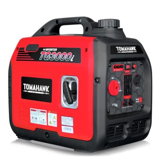 Tomahawk Power TG3000i 3300-watt inverter gas portable generator