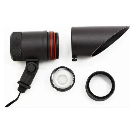 Lumien Bronze Aluminum Down Light, 12 Watts,   Dimmable (WW - 2700-5700K), 10-15V, 760 Lumens, w/  40 Degree Beam Spread Lens & Hex Louver