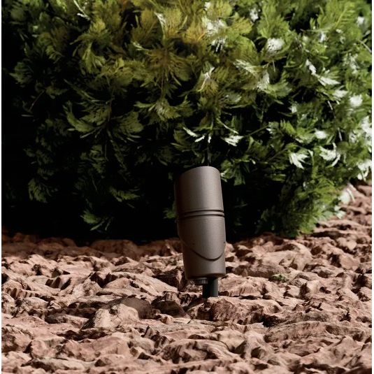 Kichler 16311AZT Varia Medium Adjustable LED Accent Light – Textured Architectural Bronze