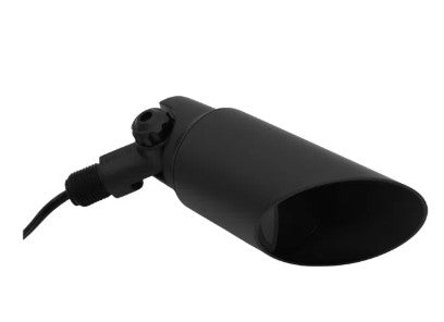 Lumien D1B1-MB MR16 Uplight (Lamp Not Included), 10-15V - Matte Black Landscape Spotligh
