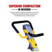 Tomahawk Power TPC175H PRO Series plate compactor component and engine detail