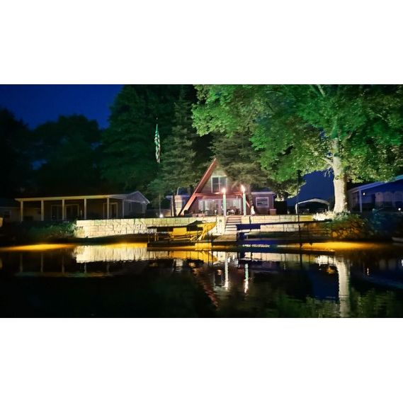 Orange Apollo Underwater LED Lighting System (120 foot power cord)