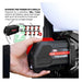 Tomahawk Power eTMD14 rechargeable backpack fogger, duster, and blower with four batteries