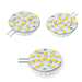 EmeryAllen 3W Wafer G4 Bi-Pin LED Replacement Lamp - 2700K, 180 degree - specifications and dimensions — EA-G4-3.0W-003-2790