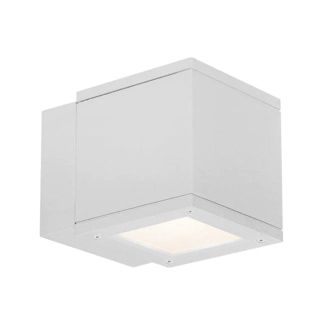 WAC Lighting - WS-W2505-WT - 5" Rubix Double Wall Mount 3000K 2 Light White