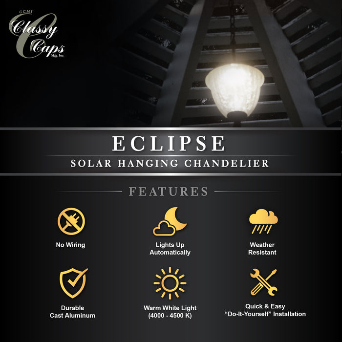 Classy Caps Eclipse Solar Hanging Chandelier HL152