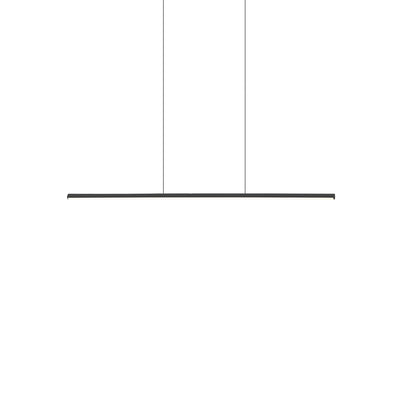 Kuzco LP14935-BK Chute 35-in black LED linear pendant