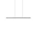 Kuzco LP14935-BK Chute 35-in black LED linear pendant