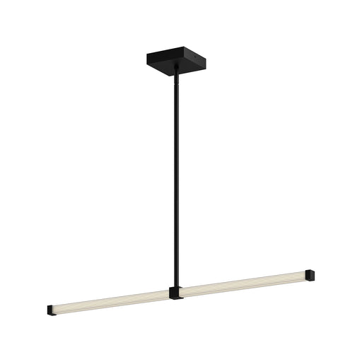 Kuzco LP23532-BK Blade 32-in black LED linear pendant