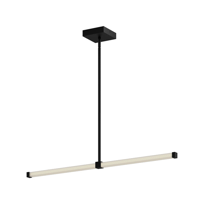 Kuzco LP23532-BK Blade 32-in black LED linear pendant