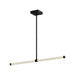 Kuzco LP23532-BK Blade 32-in black LED linear pendant