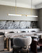 Kuzco LP73073-BG Vesper 73-in brushed gold LED linear pendant
