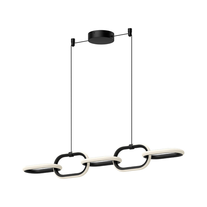 Kuzco LP92636-BK Airen 36-in black LED linear pendant
