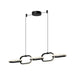 Kuzco LP92636-BK Airen 36-in black LED linear pendant