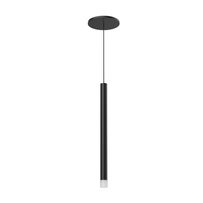 Kuzco PD15415-BK Elixir 15-in black LED pendant