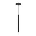 Kuzco PD15415-BK Elixir 15-in black LED pendant