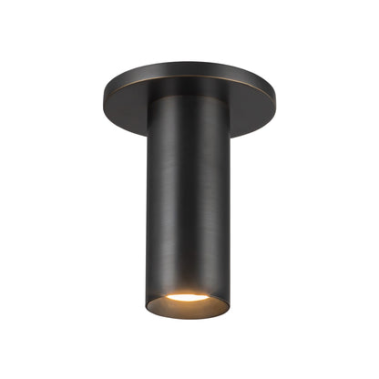 Kuzco SF90406-UB Mason 6-in urban bronze LED semi-flush mount