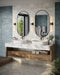 Kuzco VL17024-BK Rona 24-in black LED vanity light