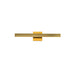 Kuzco VL20323-BG Vera 23-in brushed gold LED vanity light
