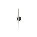 Kuzco WS14923-BK Chute 23-in black LED wall sconce