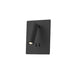 Kuzco WS16806-BK Dorchester 6-in black LED wall sconce