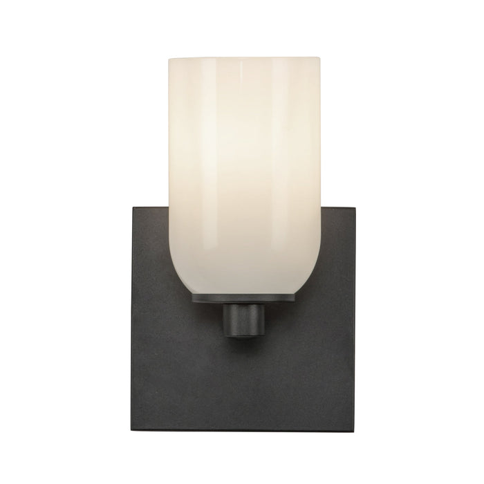 Kuzco WS57704-BK/GO Nola black glossy opal glass wall sconce