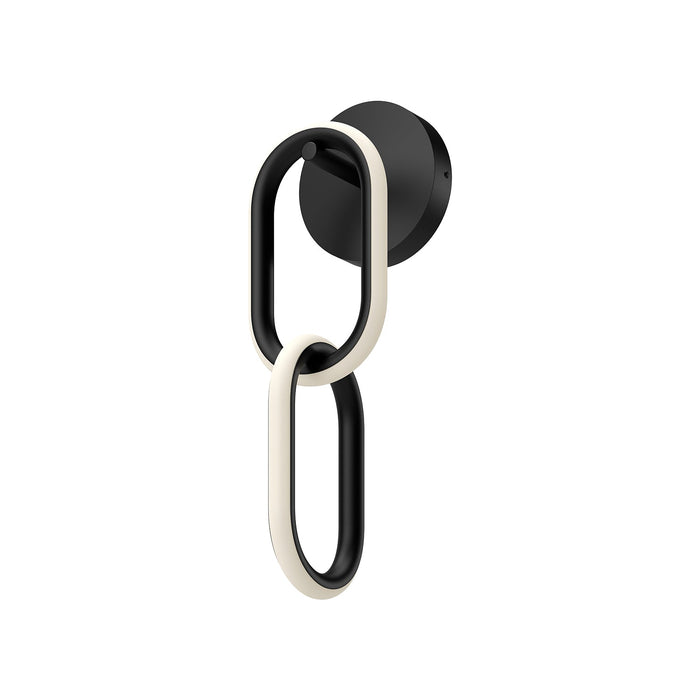 Kuzco WS92617-BK Airen 17-in black LED wall sconce