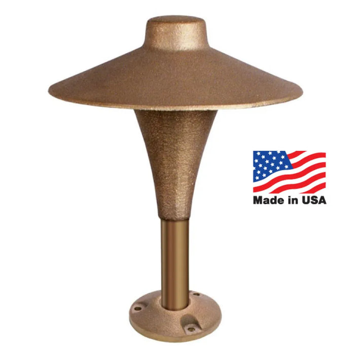 Cast Lighting Small China Hat Area/Path Light with short stem - CAST Lighting CCH13CB