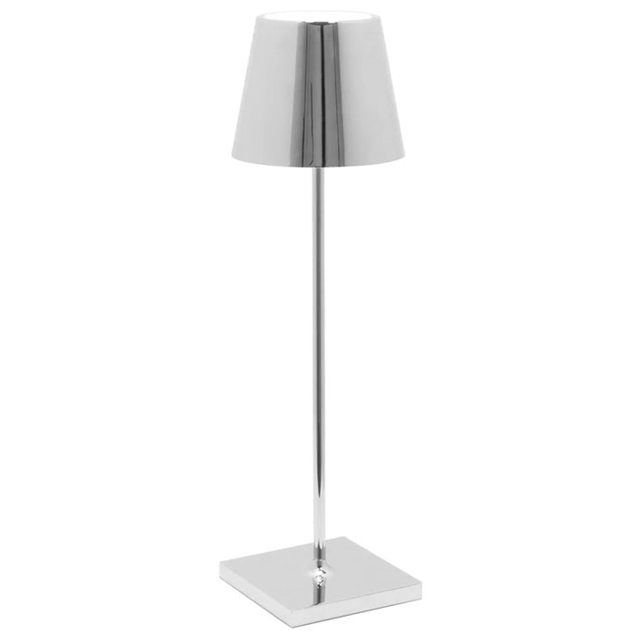 Zafferano Poldina Table Lamp LD0340C4 Glossy Chrome