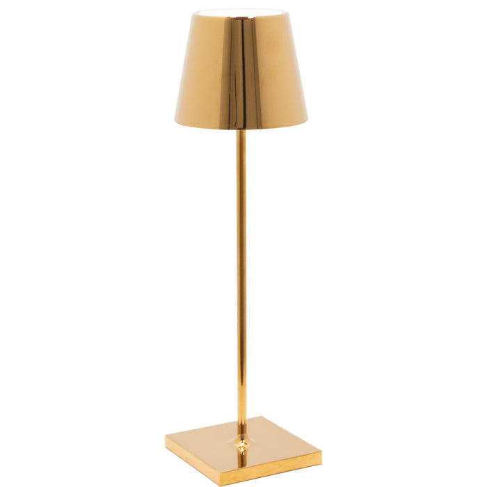 Zafferano Poldina Table Lamp LD0340O4 Glossy Gold