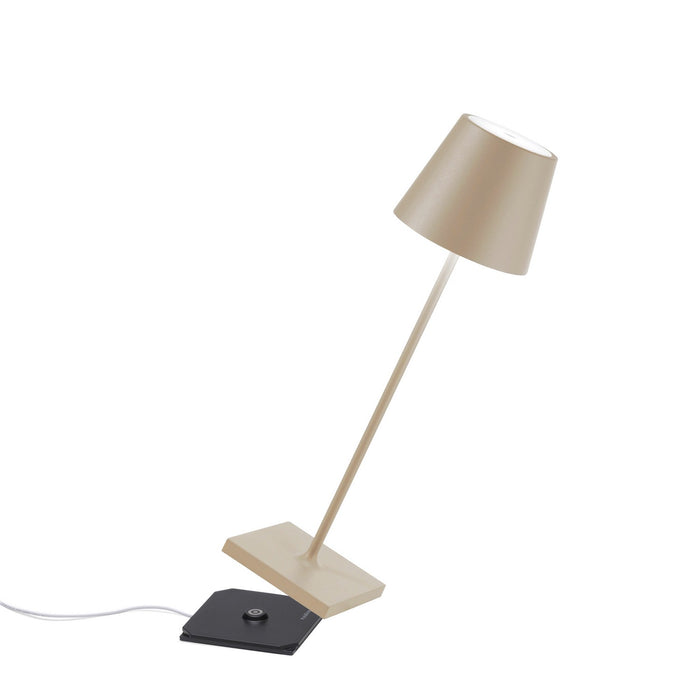 Zafferano Poldina Pro Table Lamp LD0340S4 Sand