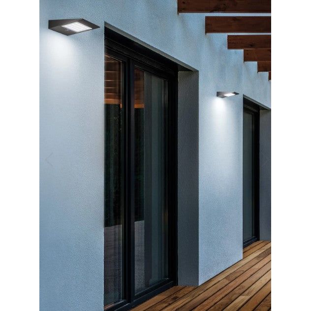 Zafferano  Solar Wall Light LD0400G3 Dark Grey