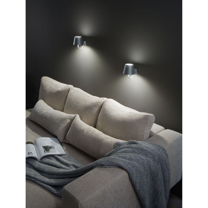 Zafferano Poldina Wall Magnetic Lamp LD0688B4 White