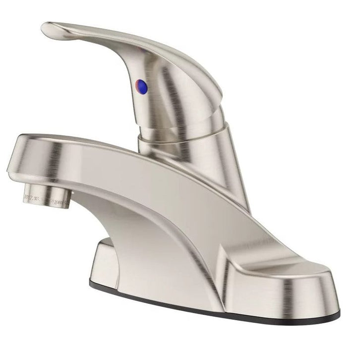 Pfister LG142-800K  1-Handle 4" Centerset Bathroom Faucet Brushed Nickel