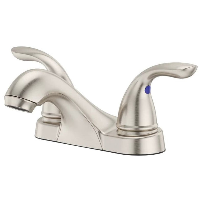 Pfister LG143-610K 2-Handle 4" Centerset Bathroom Faucet Brushed Nickel