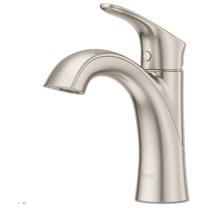 Pfister LG42-WR0K Weller Single Control Bathroom Faucet With Push & Seal™  Brushed Nickel