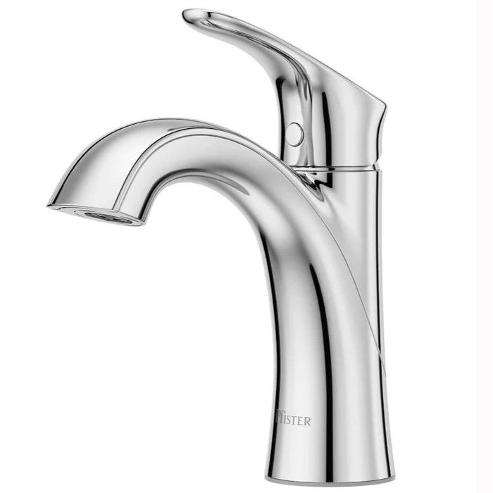 Pfister LG42-WR0C Weller Single Control Bathroom Faucet With Push & Seal™  Polished Chrome